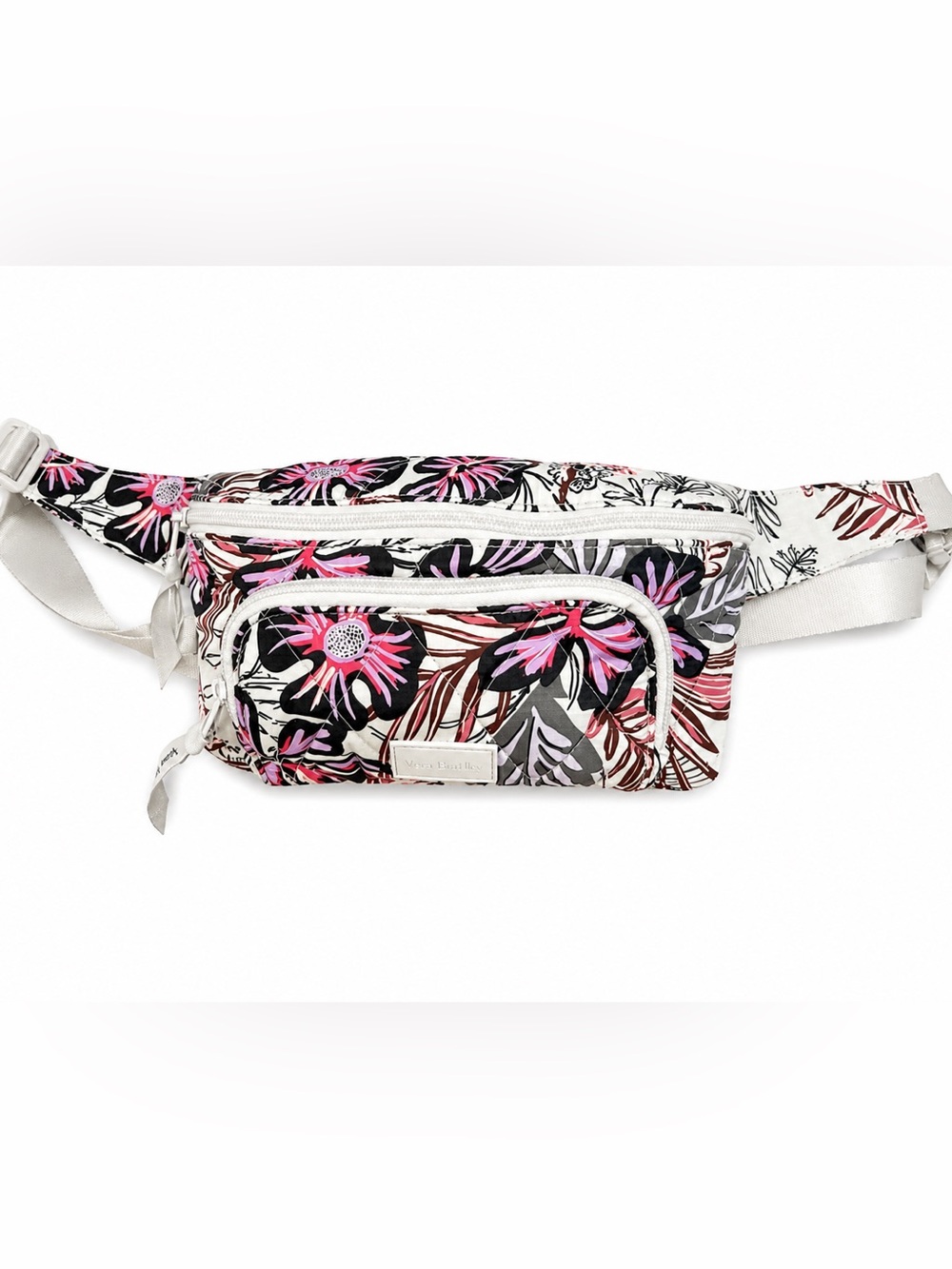 Vera Bradley Belt Bag Ultralight Sun Washed Tropical Floral Print Preowned Purse